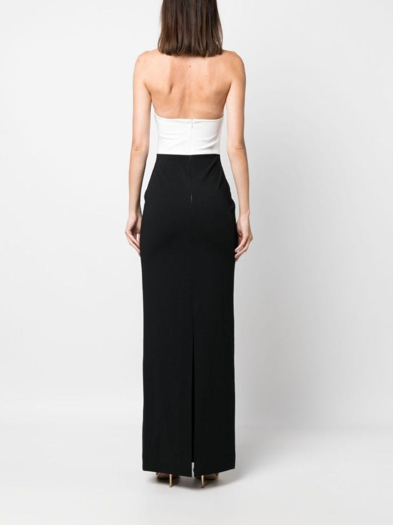 Black Blanca Halterneck Maxi Dress