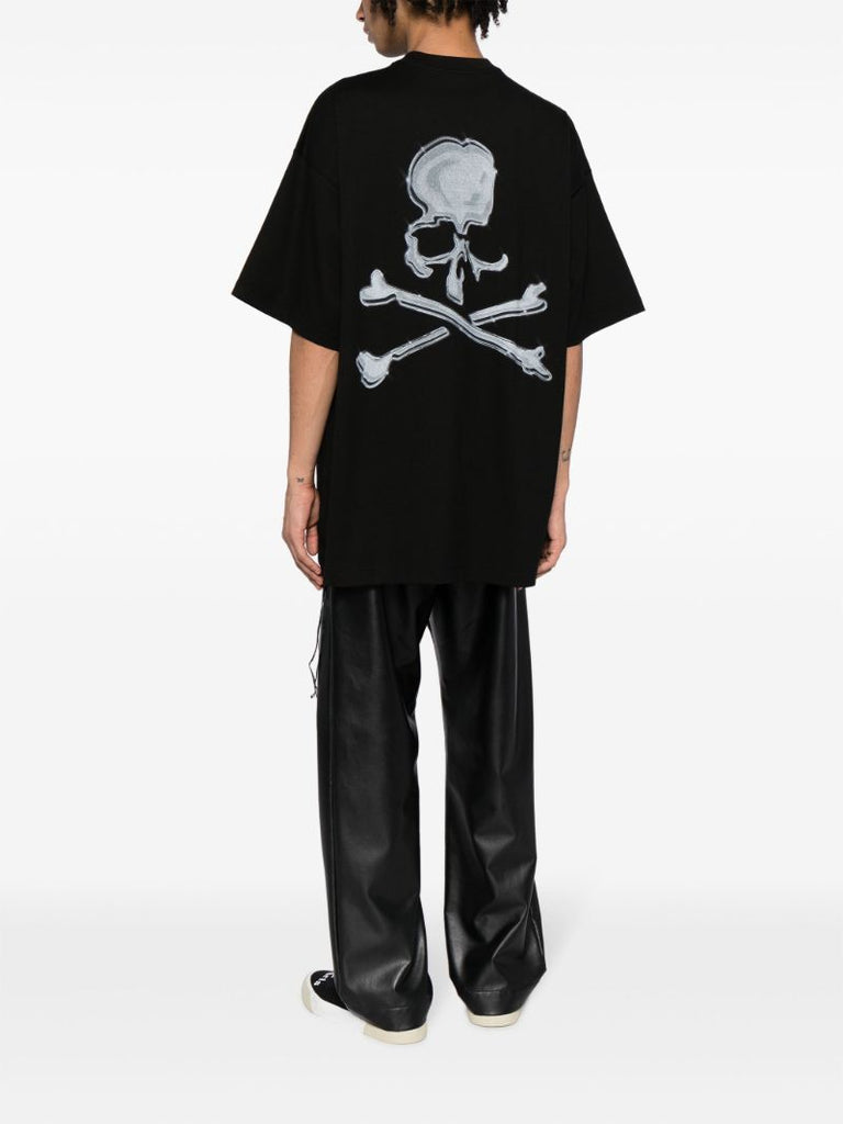 Black Skull Cotton T-shirt