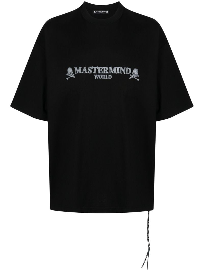 Black Skull Cotton T-shirt
