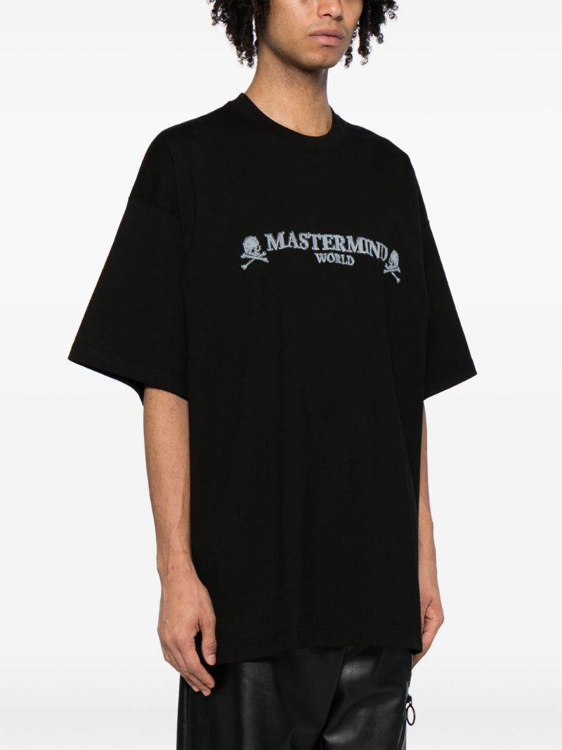 Black Skull Cotton T-shirt