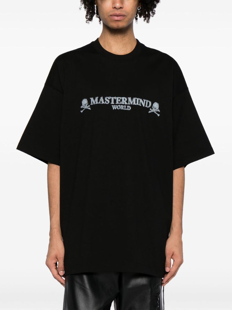 Black Skull Cotton T-shirt