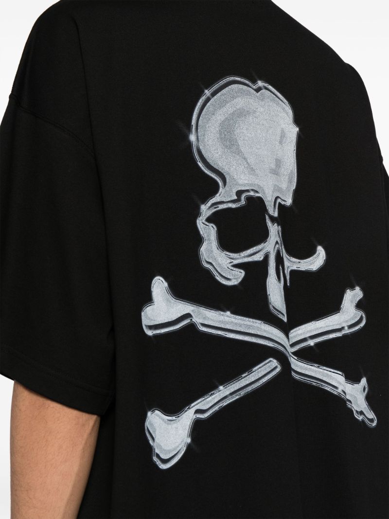 Black Skull Cotton T-shirt