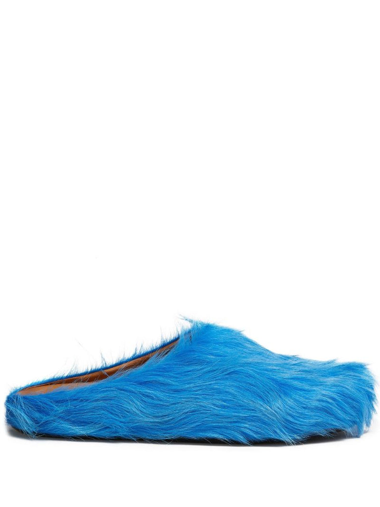 Blue Fussbett Sabot Mules