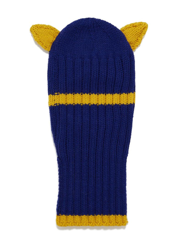 Blue Virgin-wool Balaclava