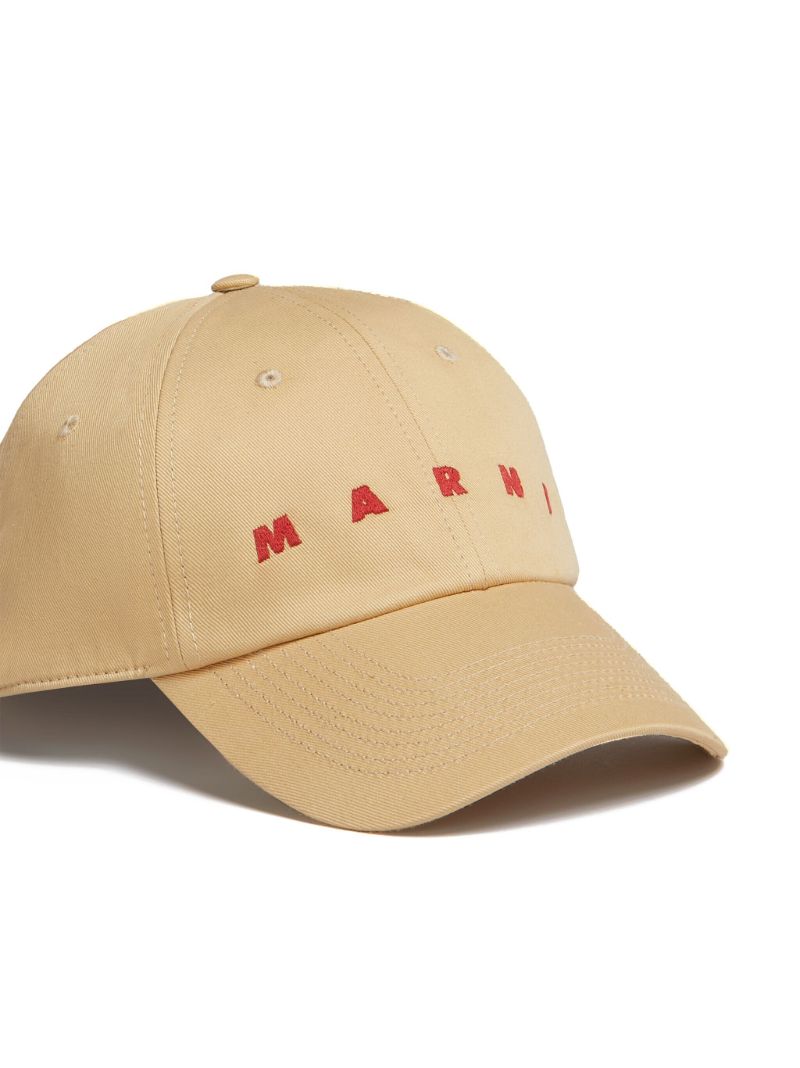 Neutral Logo-embroidered Cap