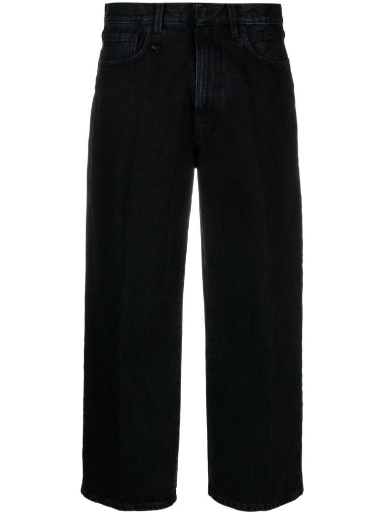 Black D'arcy Wide-leg Jeans
