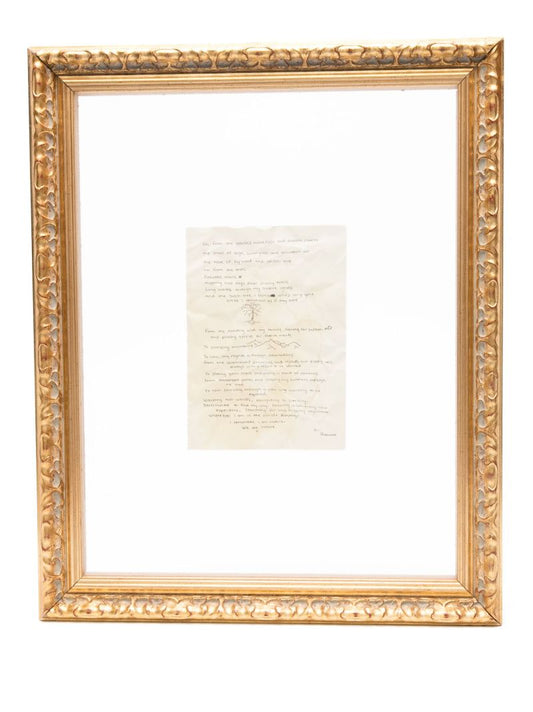 X Quannah Gold Haus of Dreamers Picture Frame