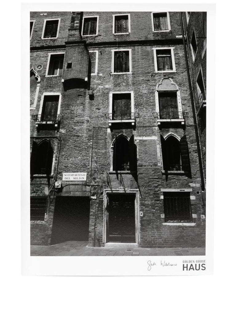 X Suki Black Venice Photography Print