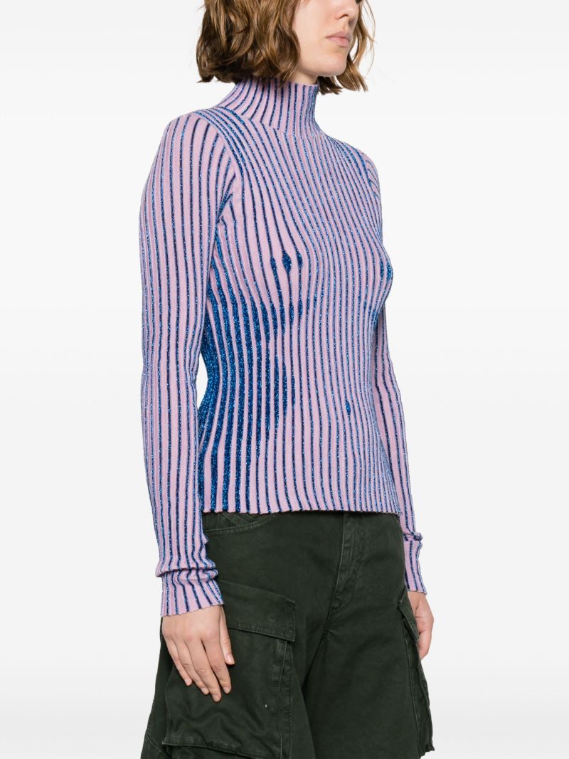 Pink Trompe L'oeil Top