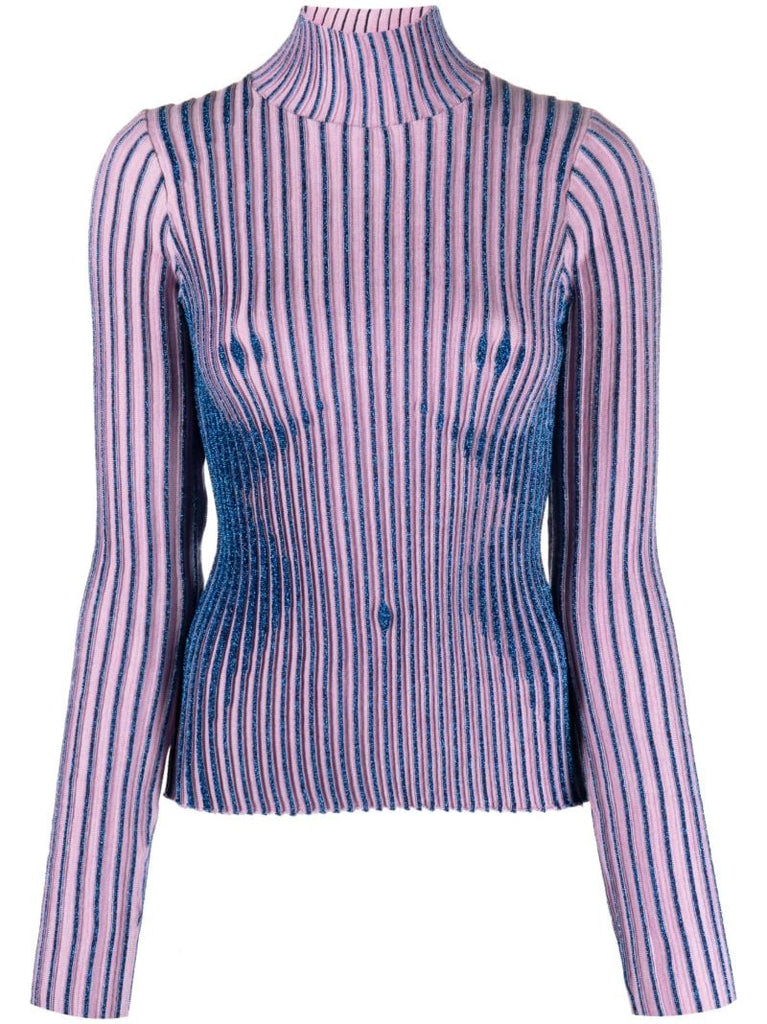 Pink Trompe L'oeil Top