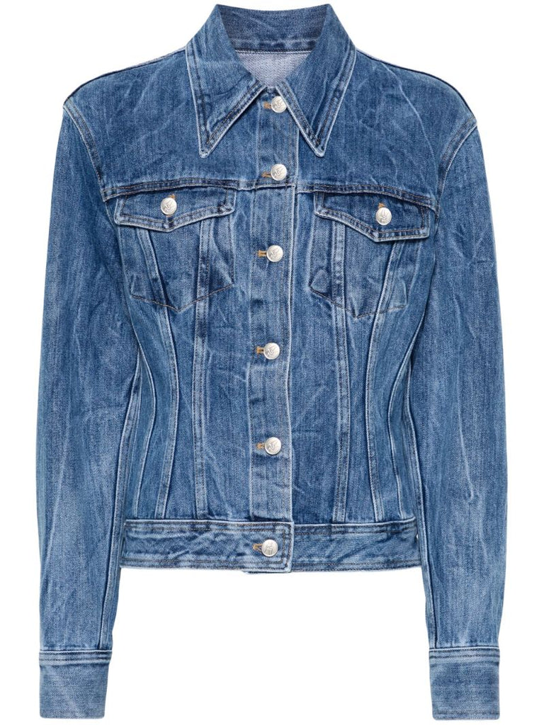 Blue Cotton Denim Jacket
