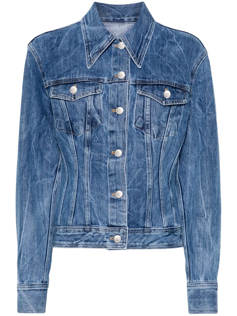 Blue Cotton Denim Jacket