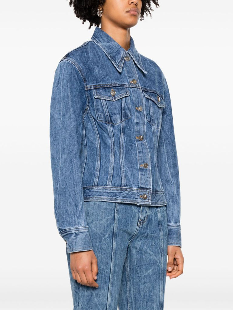 Blue Cotton Denim Jacket