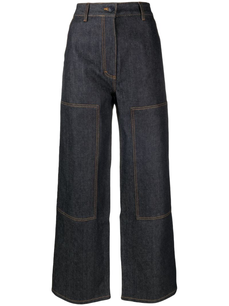 Blue Virginia Wide Leg Jeans