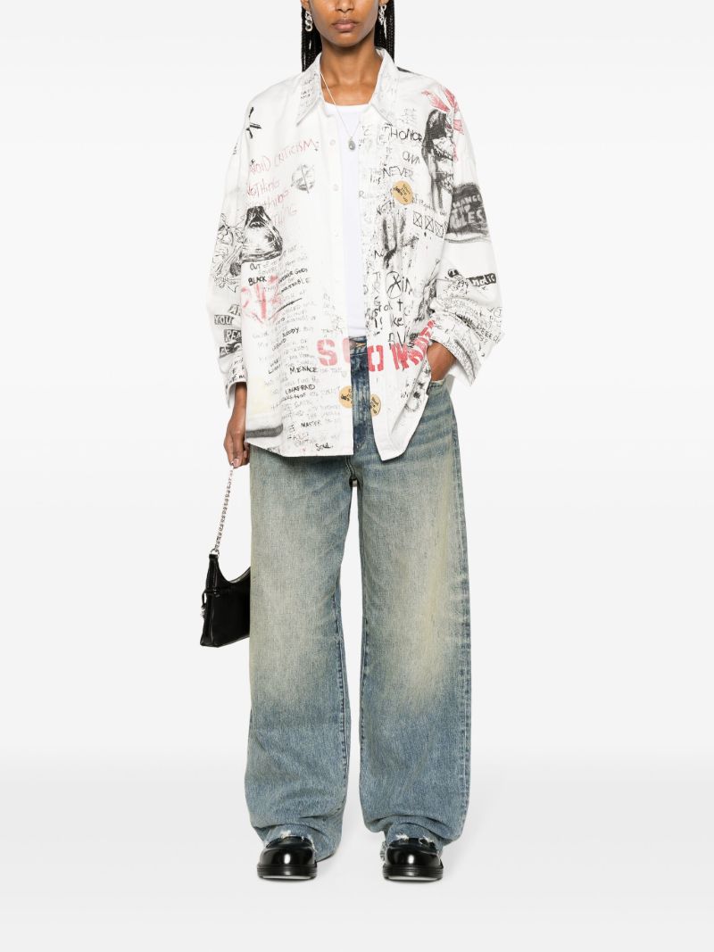 Blue D'arcy Loose Jeans
