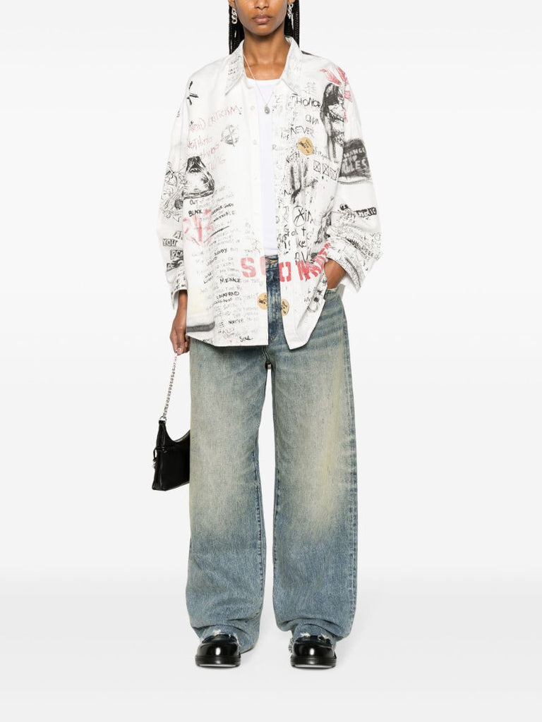 Blue D'arcy Loose Jeans