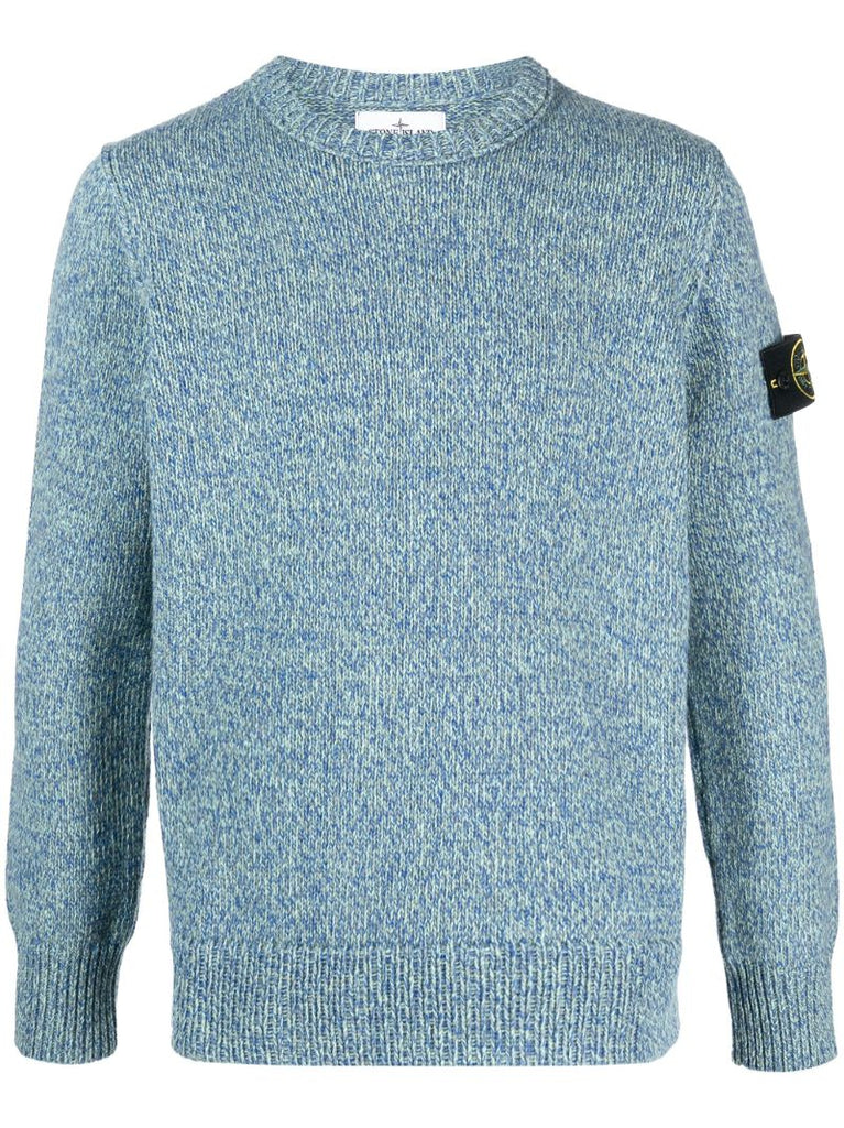 Blue MÃ_x0083_Â©lange Sweater