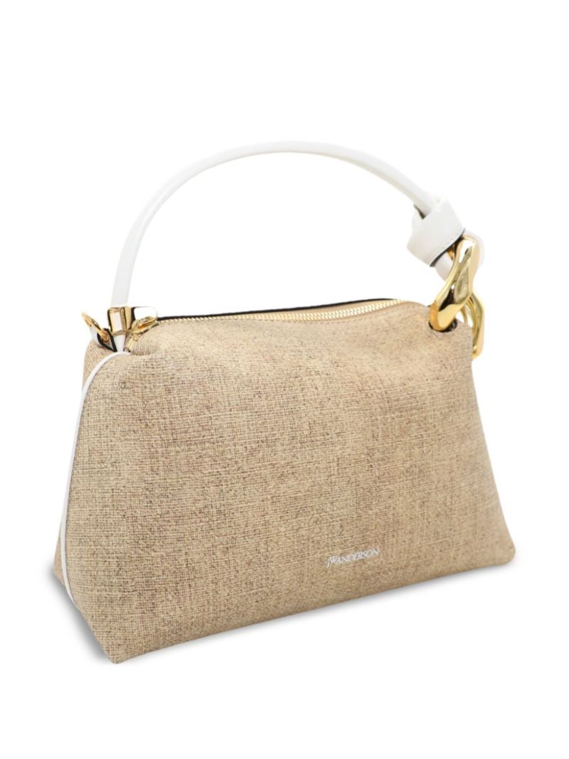 Neutral Jwa Corner Tote Bag