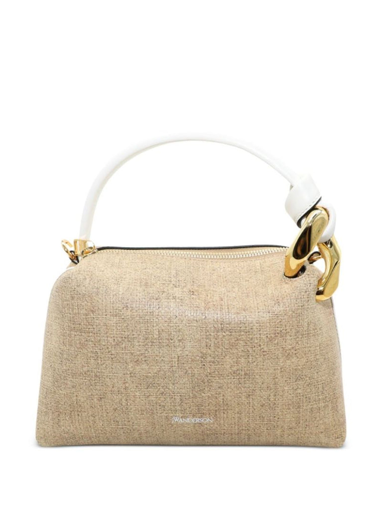 Neutral Jwa Corner Tote Bag