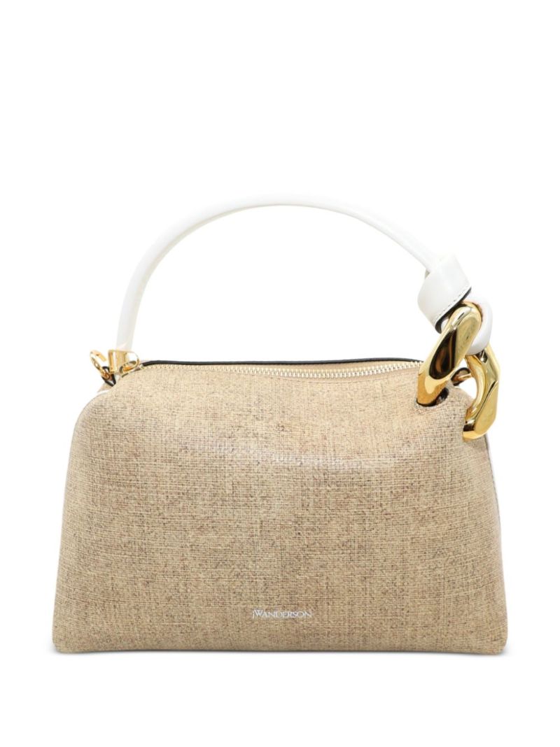 Neutral Jwa Corner Tote Bag