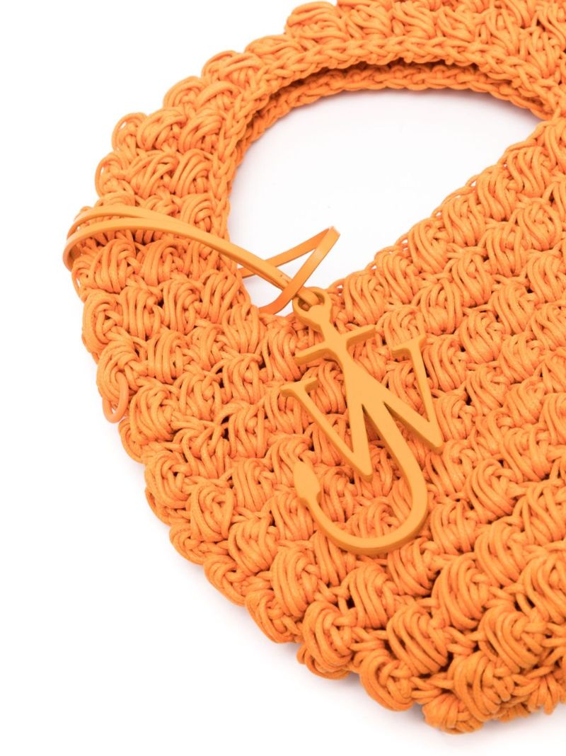 Orange Popcorn Basket Cotton Tote Bag