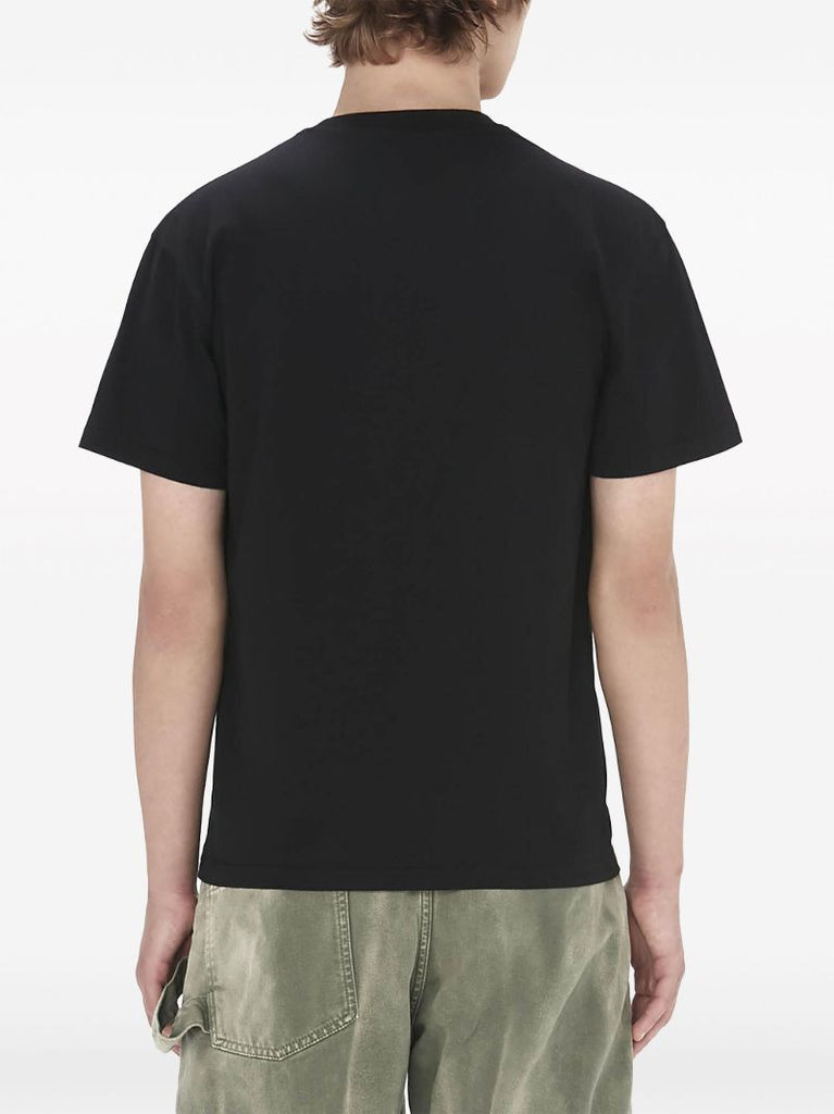 Black Gnome Trip-print Cotton T-shirt