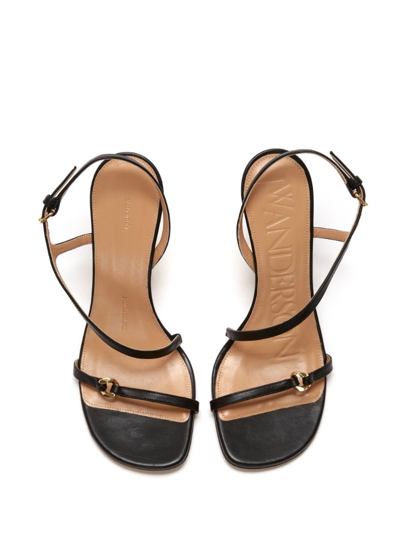 Black Jw Bubble Heel Sandals
