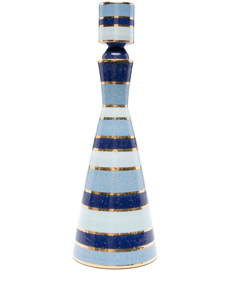 Blue Chroma Small Stoneware Decanter