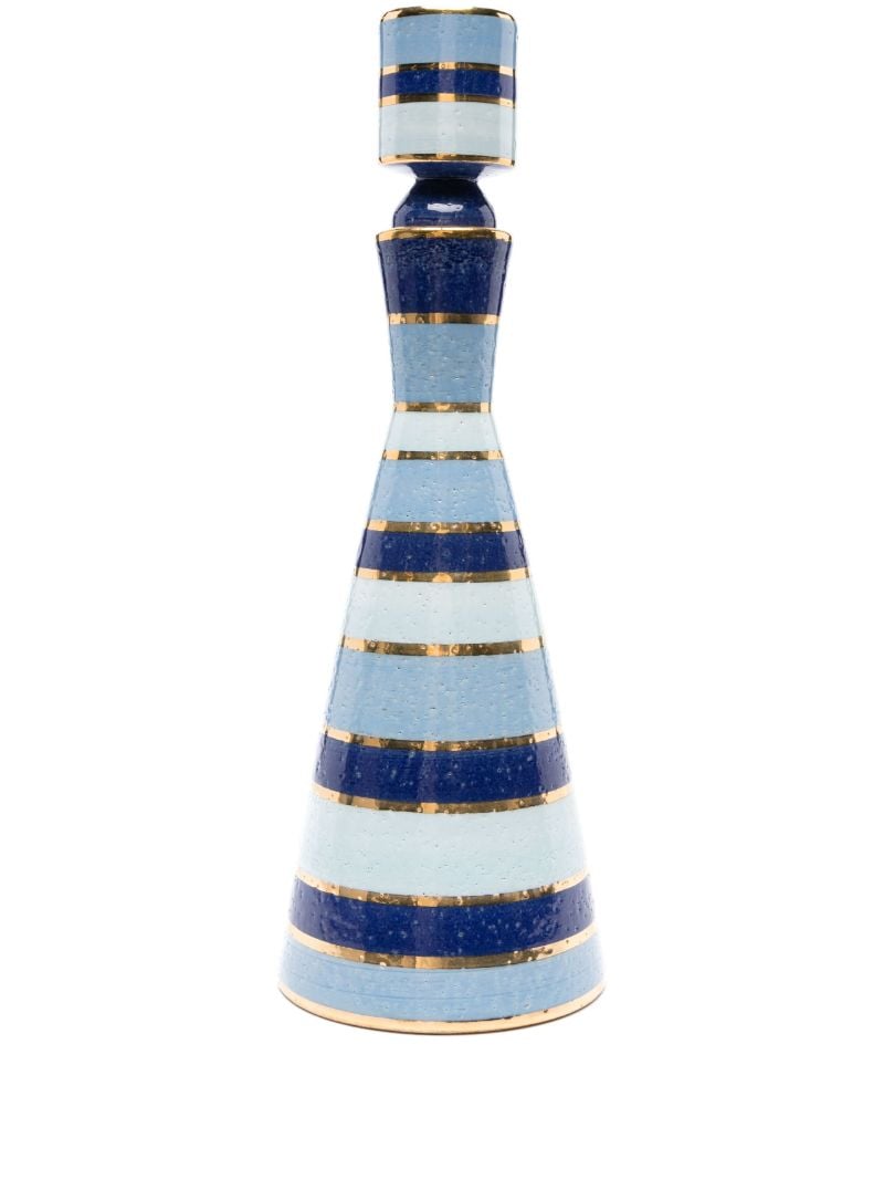 Blue Chroma Small Stoneware Decanter