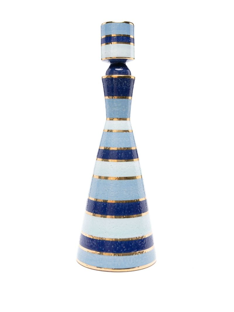 Blue Chroma Small Stoneware Decanter