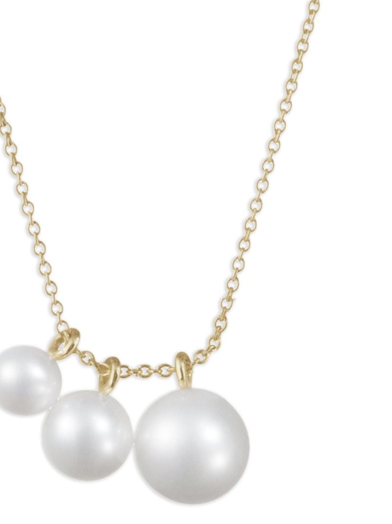 14kt Yellow Gold Stella Pearl Necklace