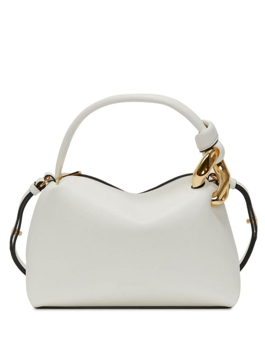 White Corner Small Cross Body Bag