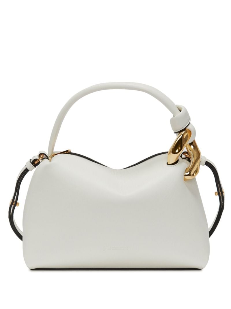 White Corner Small Cross Body Bag