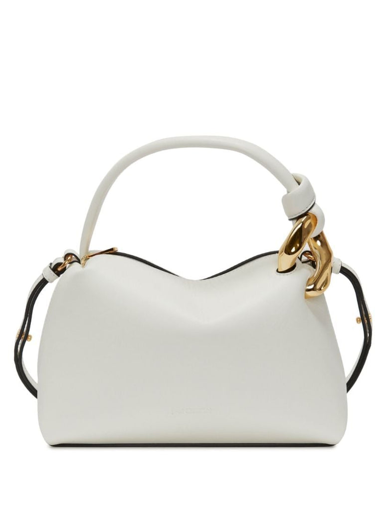 White Corner Small Cross Body Bag