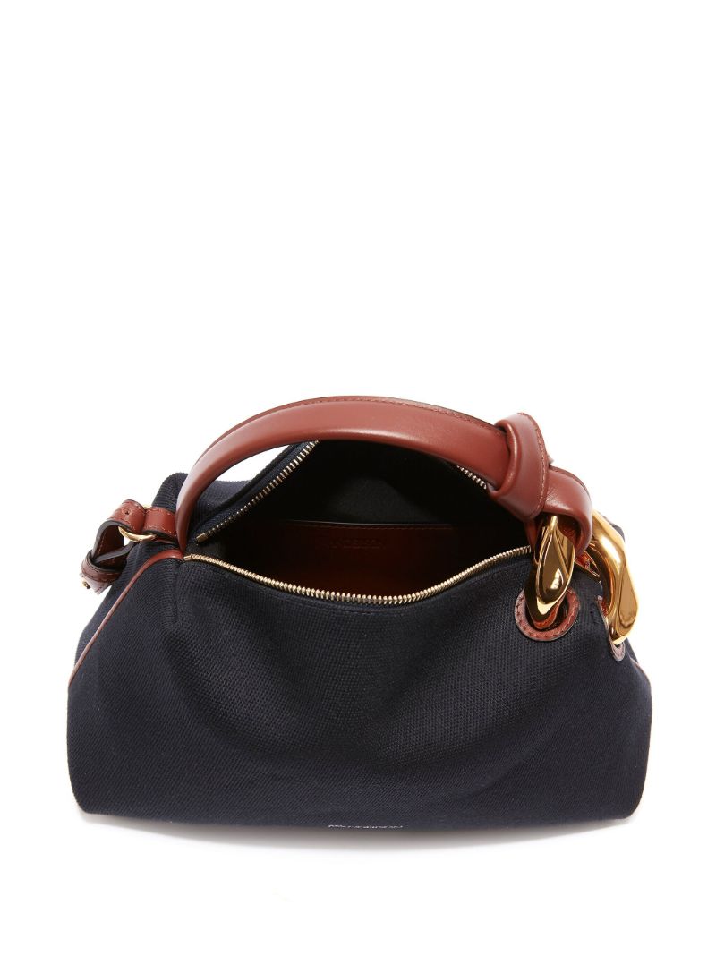 Blue Jwa Corner Canvas Tote Bag
