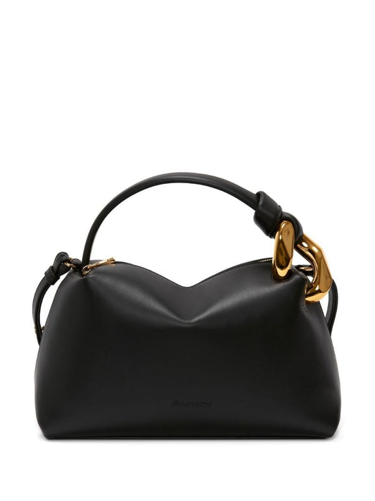 Black Corner Small Cross Body Bag