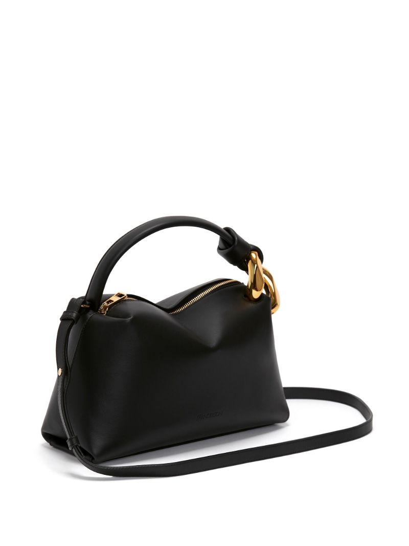 Black Corner Small Cross Body Bag