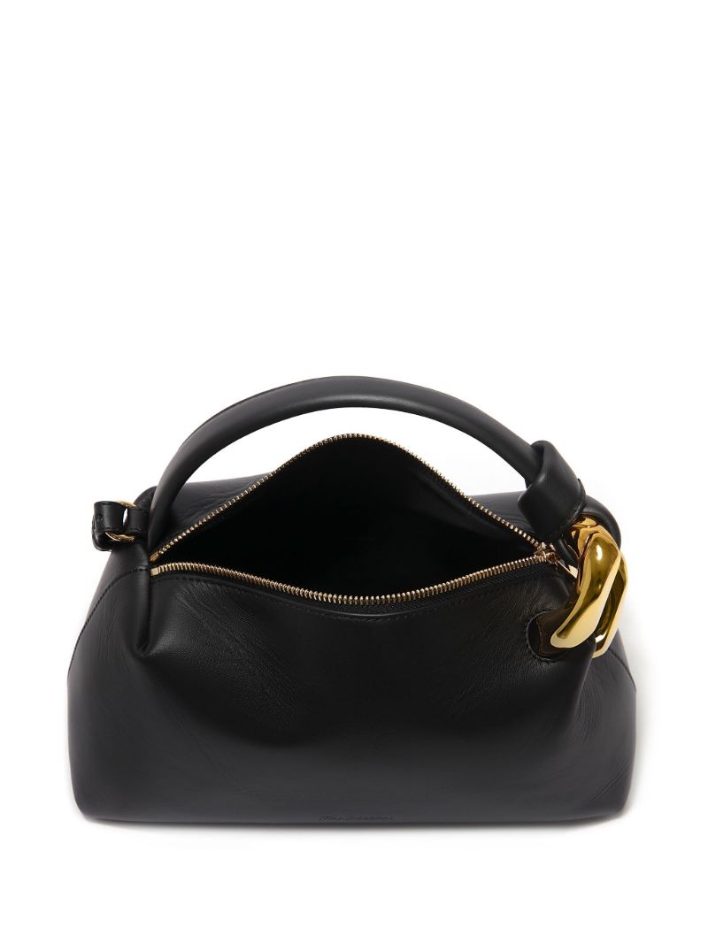 Black Corner Small Cross Body Bag