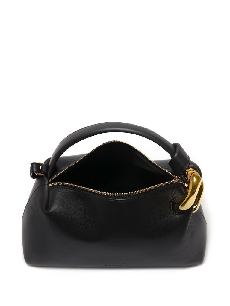 Black Corner Small Cross Body Bag