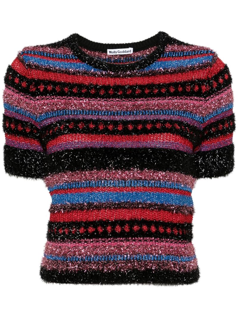 Multicolour Jordan Stripe-pattern Sweater