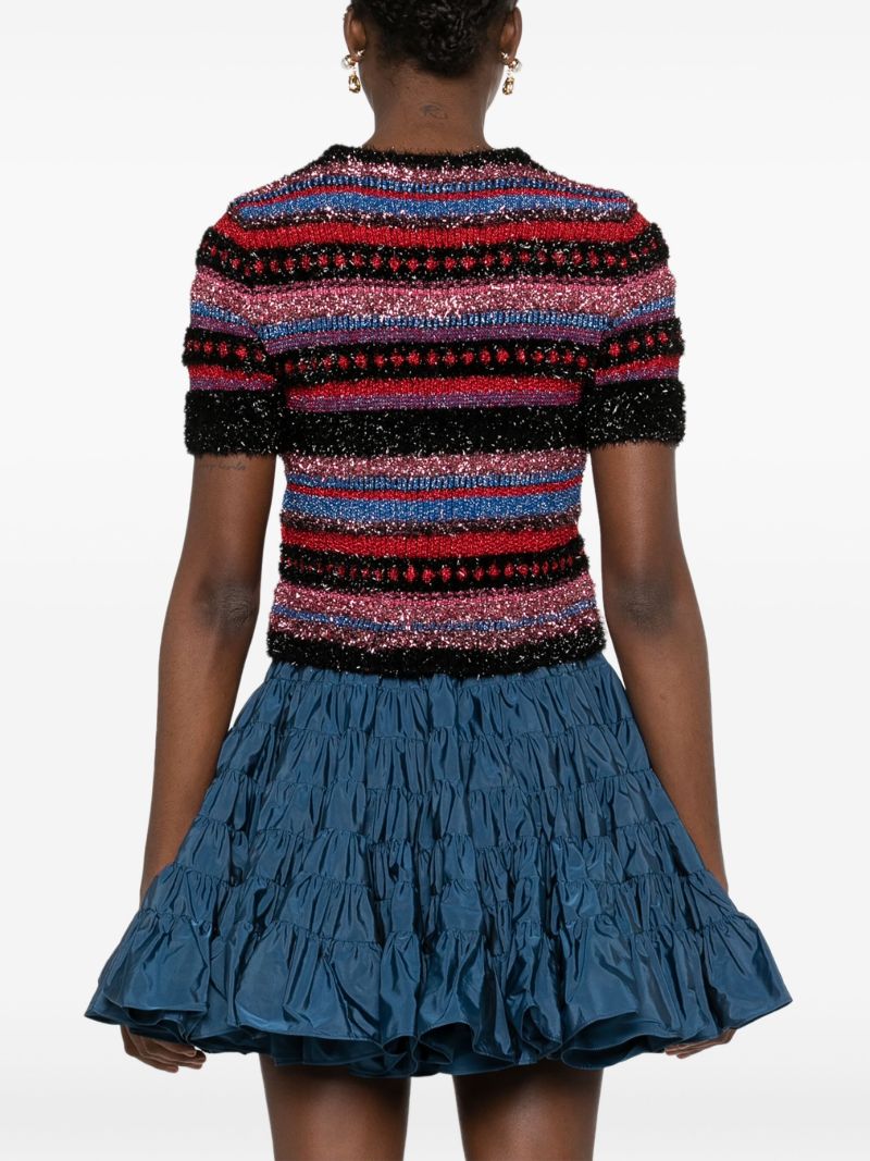 Multicolour Jordan Stripe-pattern Sweater