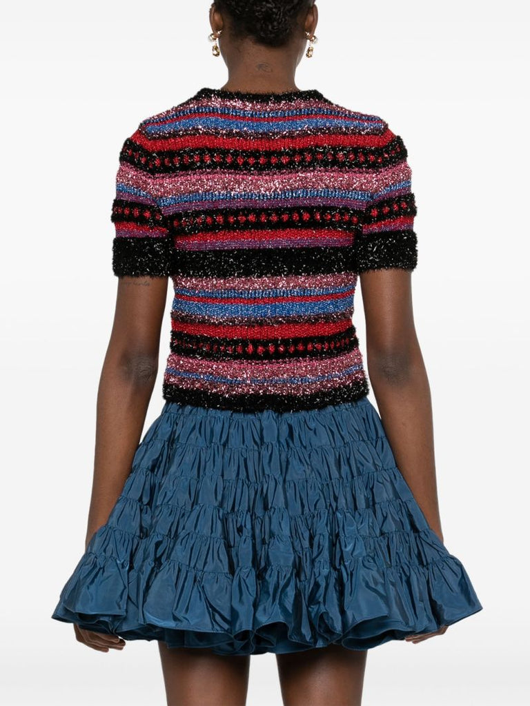 Multicolour Jordan Stripe-pattern Sweater