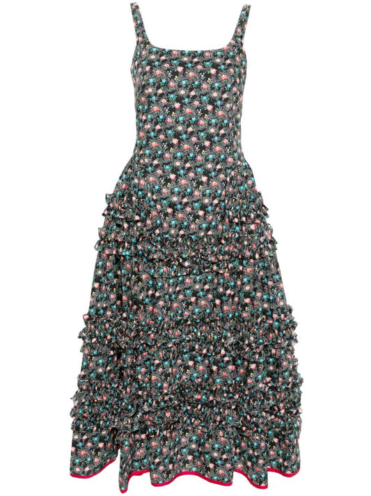Black Ruby Floral-print Dress