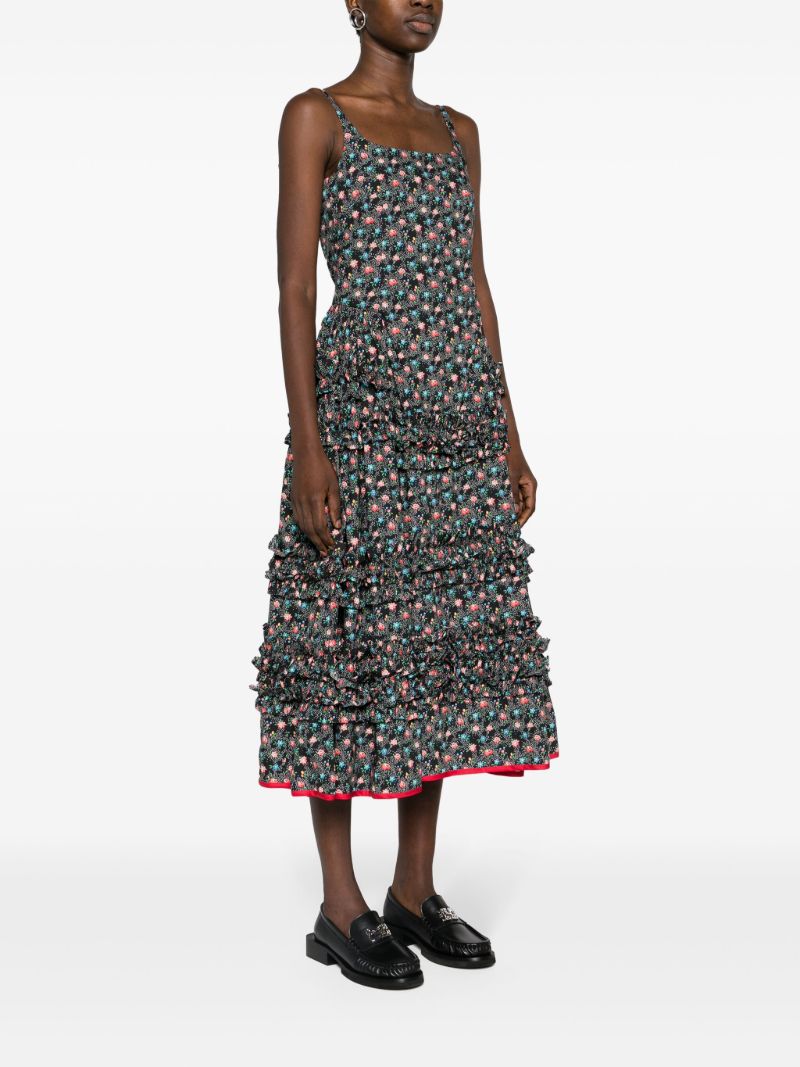 Black Ruby Floral-print Dress