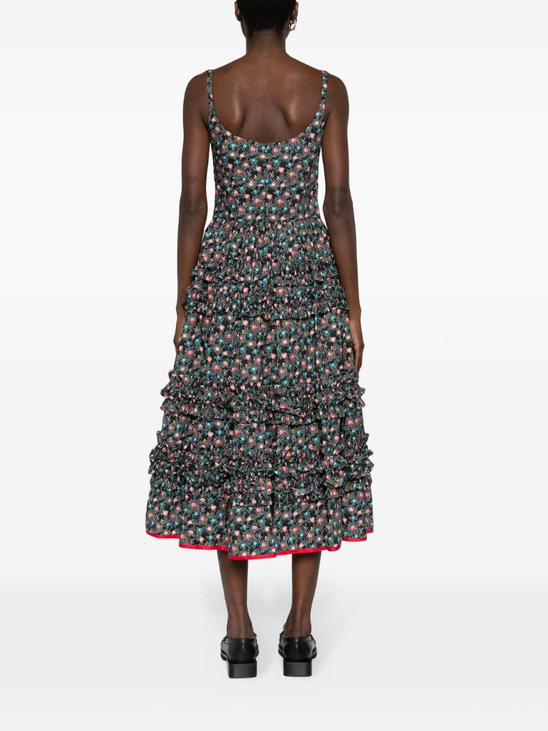 Black Ruby Floral-print Dress