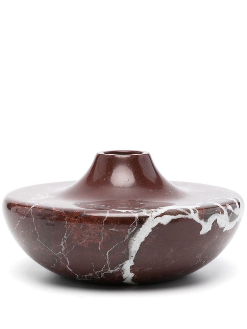 Red Alma Marble Vase