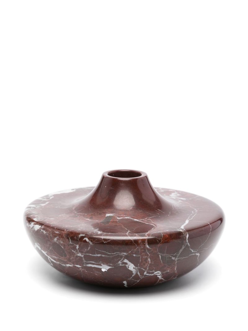 Red Alma Marble Vase