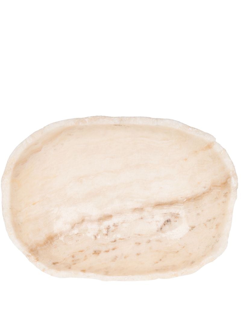 Neutral Liston Onyx Decorative Bowl