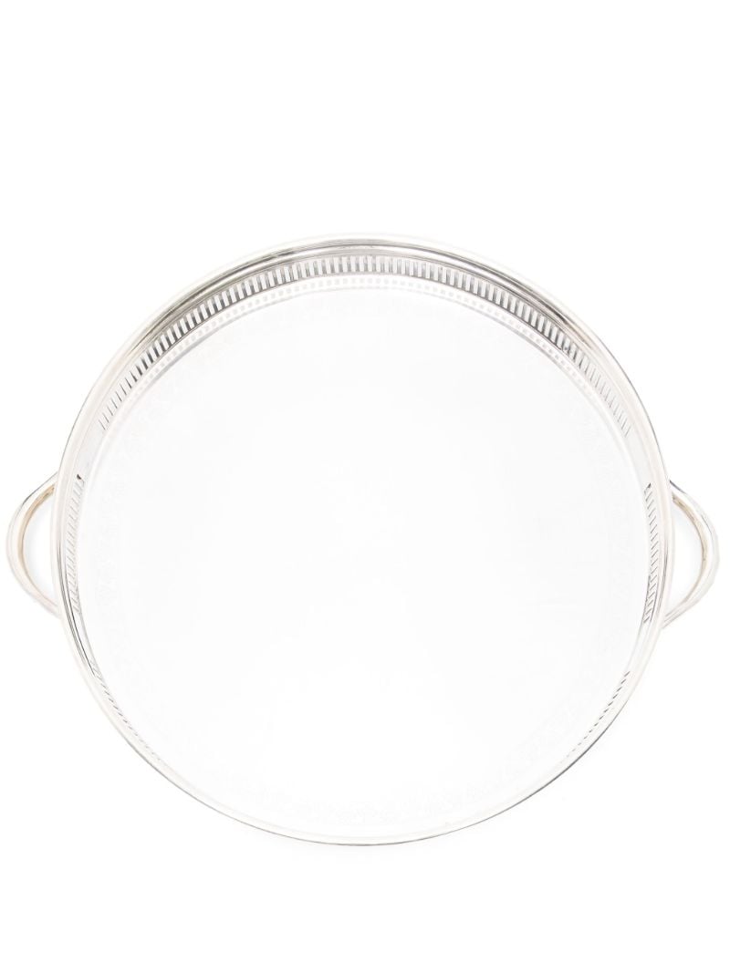 Silver-tone Rochester Stainless-steel Tray Plate (41cm)