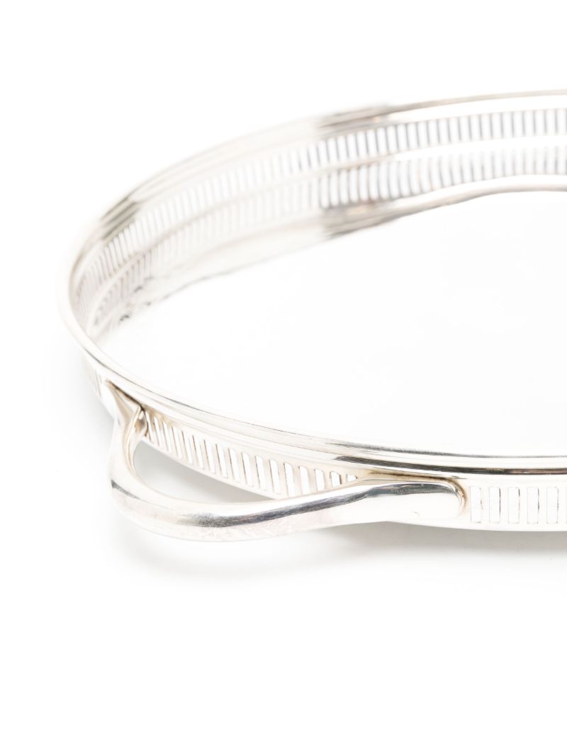 Silver-tone Rochester Stainless-steel Tray Plate (41cm)